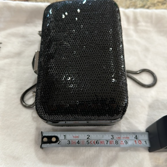 Mini bag with sequins for party - Picture 4 of 16